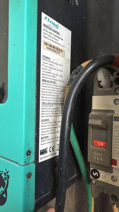 Fronus inverter hybrid bilkul thek ha kisi kisam ka koi masla nhi ha