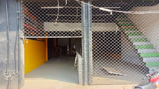 Shop For Rent in johar town On main hot rushi location khokhar chok Best for Brand pharmacy and juice and ice cream se this is very hot location Offer for A client