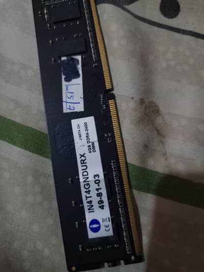 DDR4 Ram 4gb with 2400mah for sale