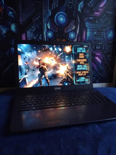 American Stonebook pro p10A core i5 6th generation SSD gaming laptop
