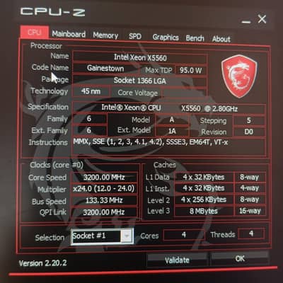 8 threads beast workstation for sale