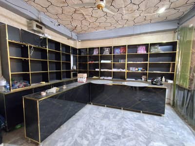 counter,racks,shelves
