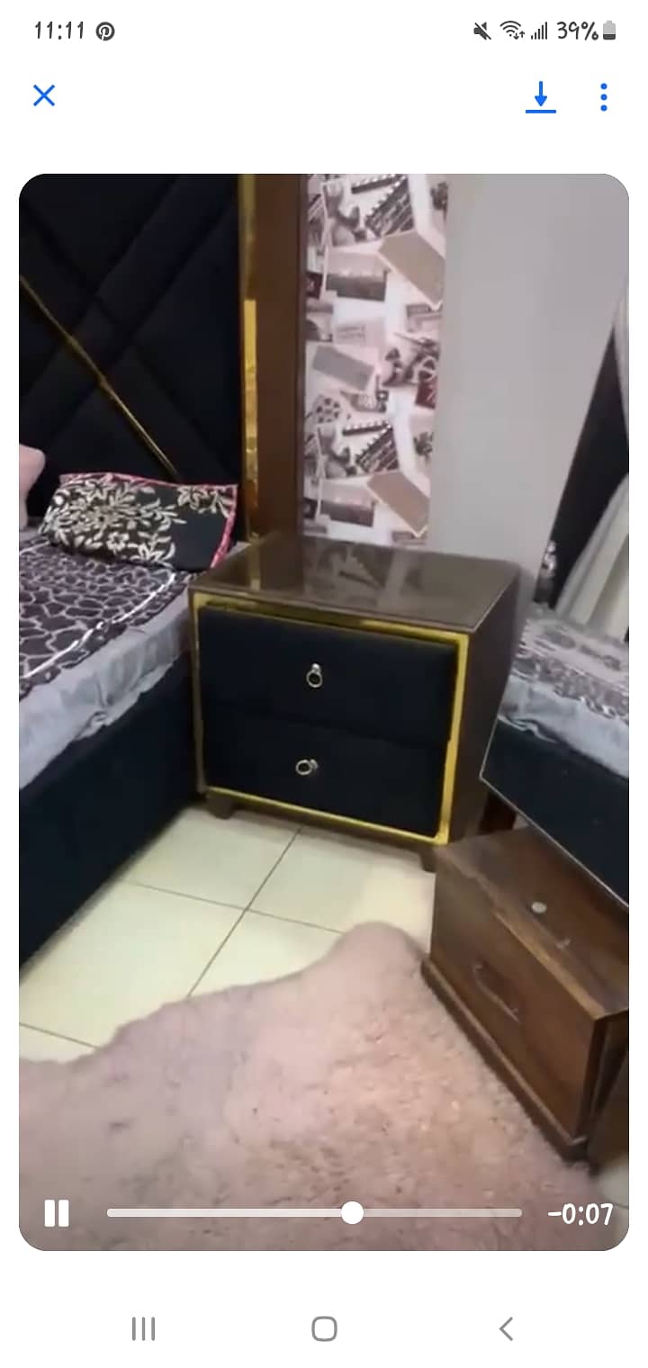 Bed side tables n dressing 1