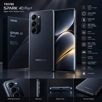 TECNO Spark 40 Pro+