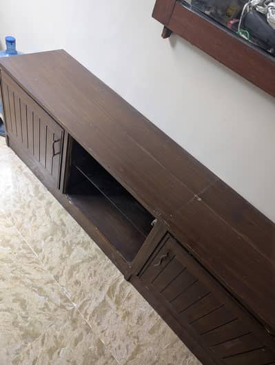2 Single Bed with spring mattress Tables interwood and led table