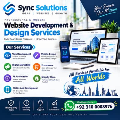 Website Development | WordPress | Digital Marketing | Web design Logo