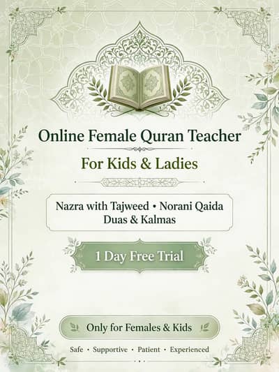 Femal quran Teacher