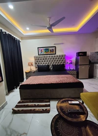 Per Day One Bed Fully Furnished Apartment Available in Islamabad