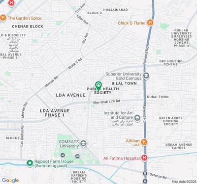 **10 Marla Residential Plot for Sale Public Health Society**