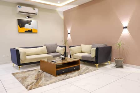 Daily basis 1bed ROM full furnished apartments safe and scour 100%coupe allow