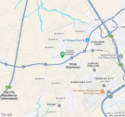 Corner Plot For Sale In Fazaia Tarnol Block E