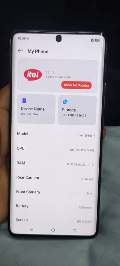 Itel S25 Ultra
