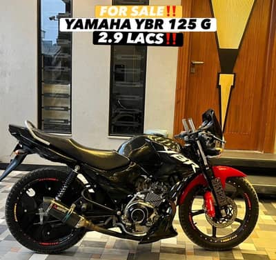 YBR 125G 15KM Used only modified heavy look