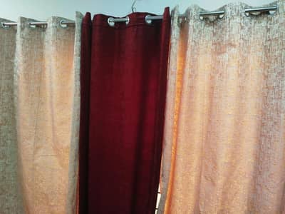 8feet long curtains for sale slightly used