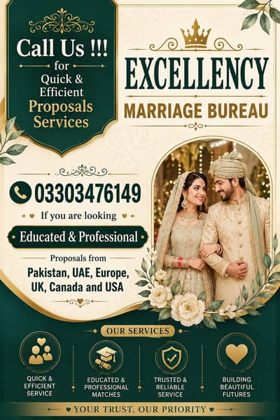 Marriage Bureau | Muslim Rishta Services for Boys & Girls