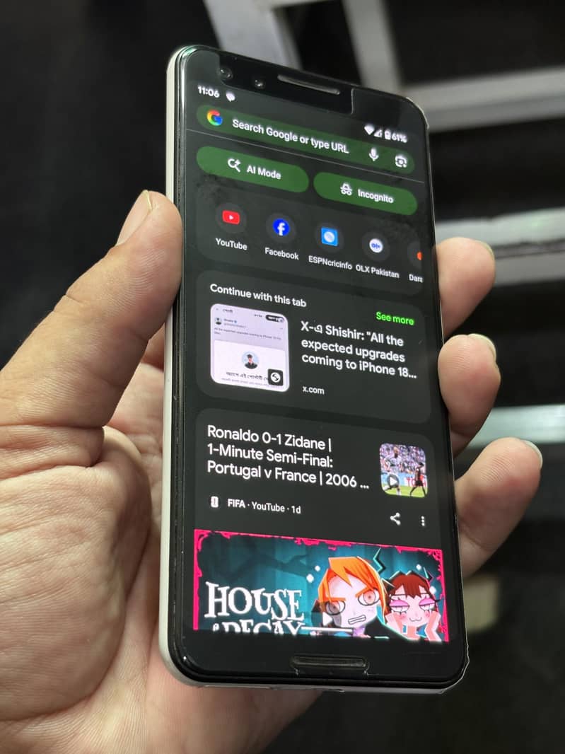 Google Pixel 3 8