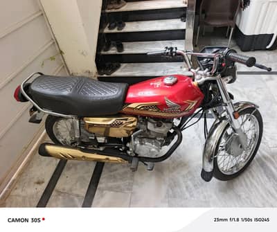 Honda cg125s self start