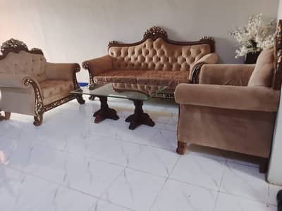 Beige color Sofa set