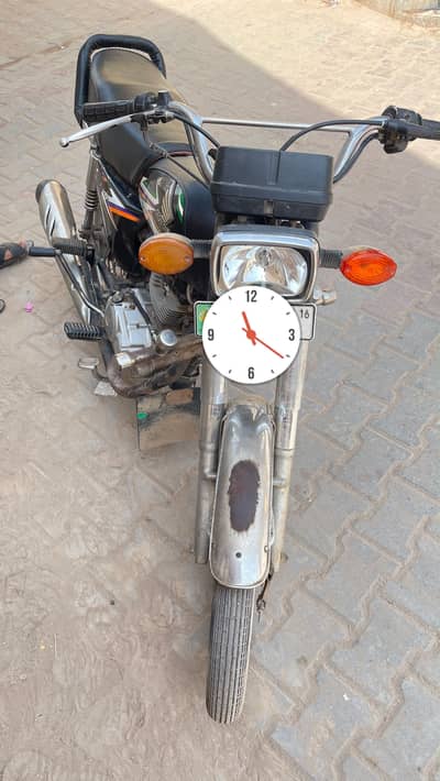 Honda CG 125 2016 Model Multan Number.