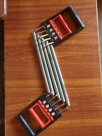 Chest Expander and Hand Gripper Exerciser (Good Condition)