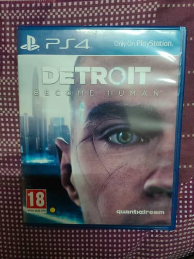 Detroit: Become Human PS4 Original Disc – Excellent Condition