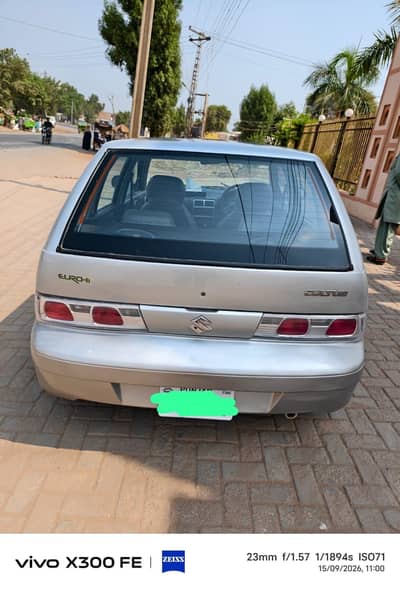 Suzuki Cultus silky silver