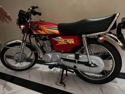 CG 125 NEW BIKE ONLY 190 KM derive