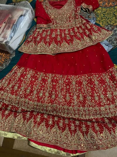 bridal dress used but good in condition
