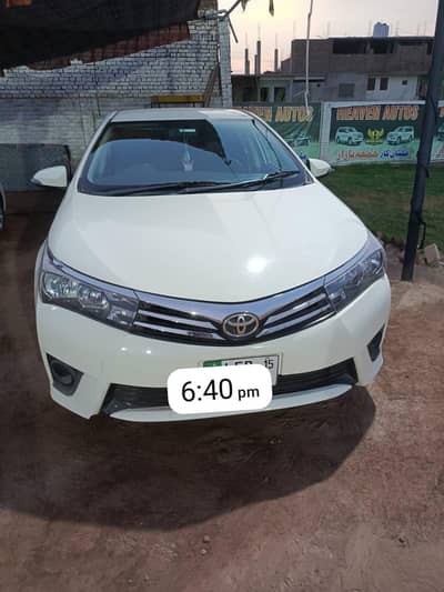 Toyota Corolla GLI 2015