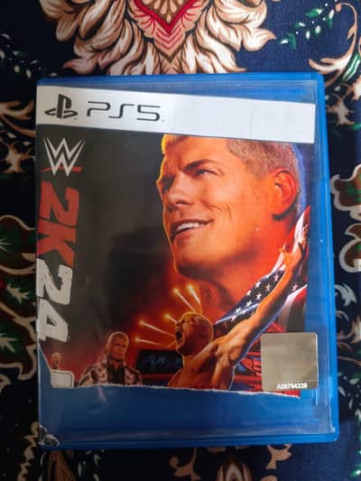 WWE 2K24 PS5 GAME GOOD Condition