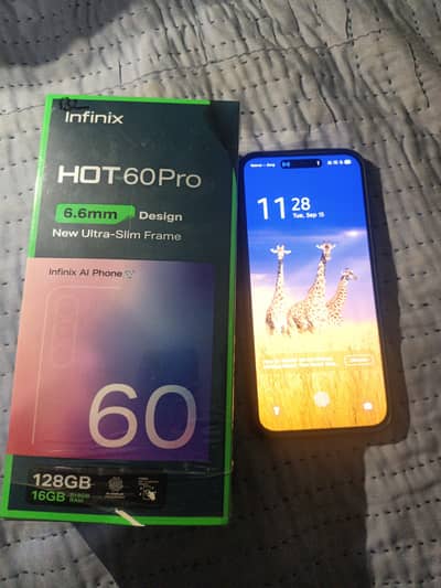 infinx hot 60 pro 9 month warnty complete saman