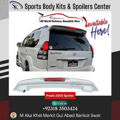 Fj120 2005 Prado Spoiler
