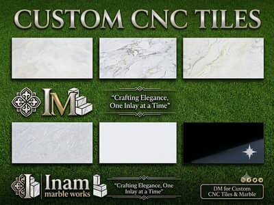 Custom Name Wali Tile - Apne Naam Ki Tile Banwayen CNC Machine Se
