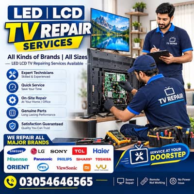 LED LCD TV Repairing , Smart TV Repair, LED Repair, LCD Repair
