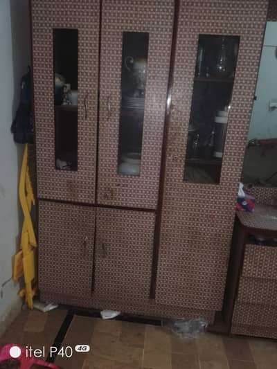 Bed set 5*6 with mattress and others
