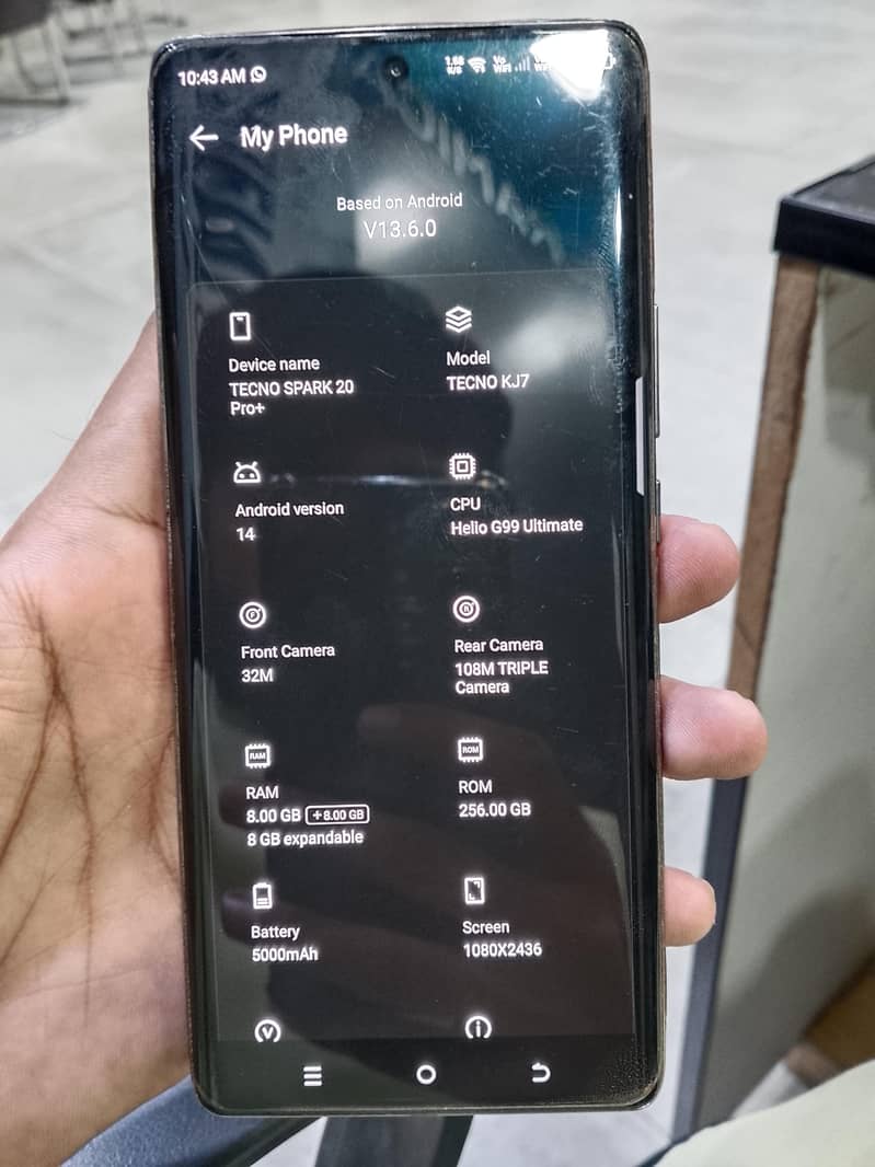 Tecno Spark 20 Pro Plus 0