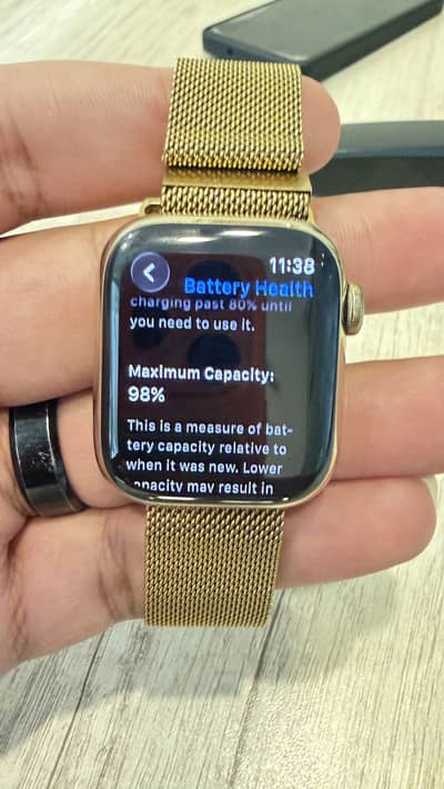 Apple Watch Series 7 stainless steel
