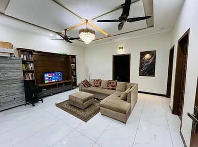 G-13 30*60 Beautiful House Furnished Ground Potion Available For Rent