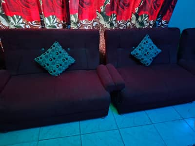 6 seater sofa set vip condition