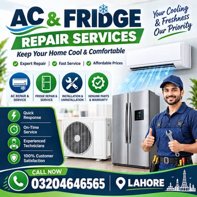 AC repair, Fridge Repair & AC Installation Services – Lahore