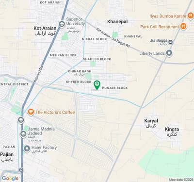 1 KANAL CORNER RESIDENTIAL PLOT FOR SALE