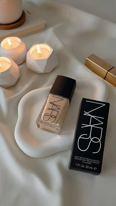 Nars Original Foundation and Huda Beauty Foundation