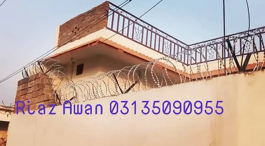 Fence jali Razor wire Chainlink Fence Barbed Wire Security Fence Weld