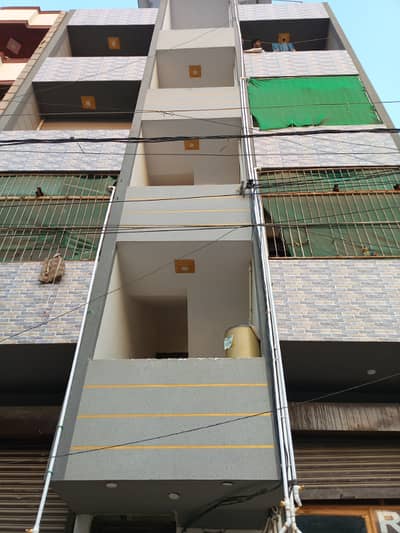 Flat For Sale First Floor 2 Rooms 45 Square Yards With Solar System No Bank Loan Approved