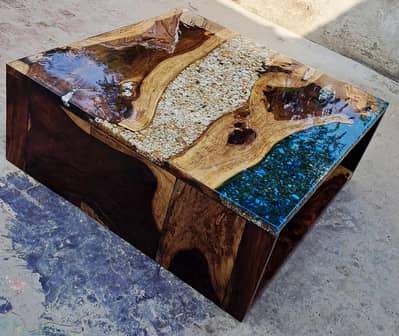 epoxy luxury center table contect 0304-8683392