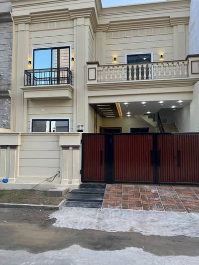 Al Raheem city paradise civil hospital road New brand luxury 5 marly proper double story house for sale