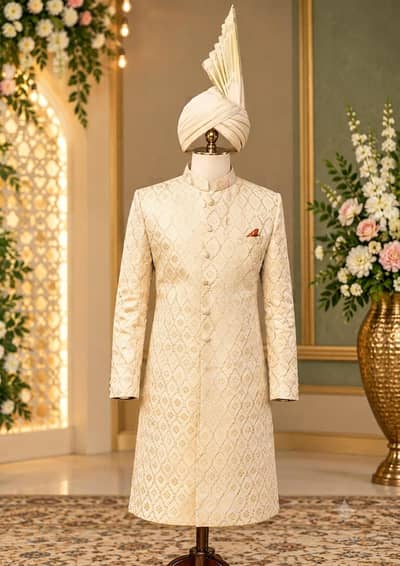Sherwani + Juta + Kulla