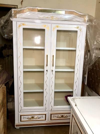Brand New Crockery Cabinet / Bartanon Ki Almari – Untouched