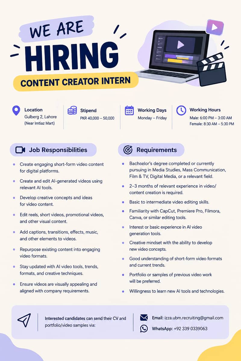 Content Creator Intern 0