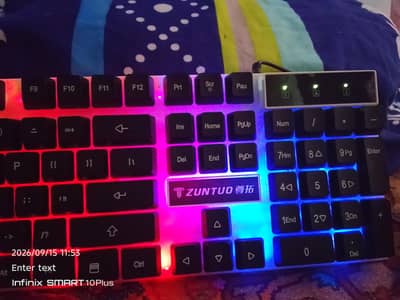 only one today use very best quality RGB keyboard and RGB mouse andOtg